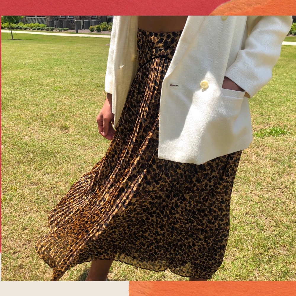 ON SALE 🐆 CHEETAH PRINT #SKIRT